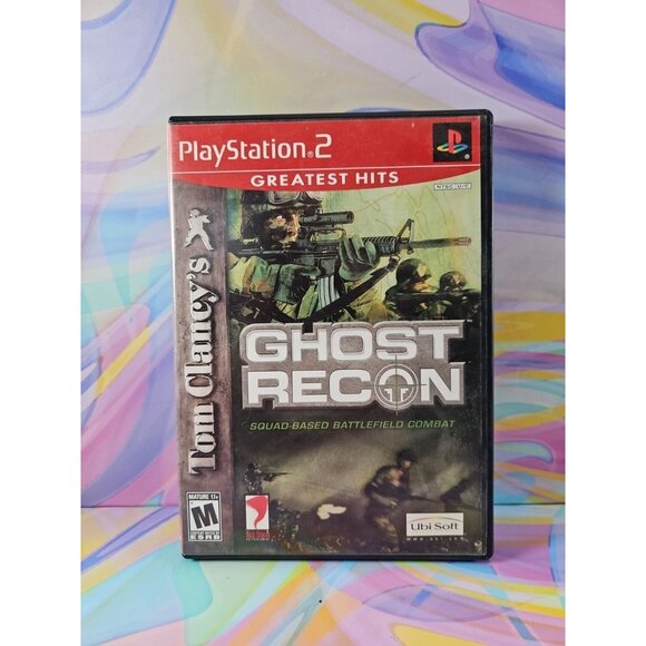 Tom Clancy's Ghost Recon (Sony PlayStation 2, 2002) CUB - Picture 1 of 3